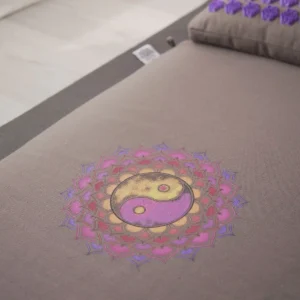 Acupressure Mat Grey With Purple Spike