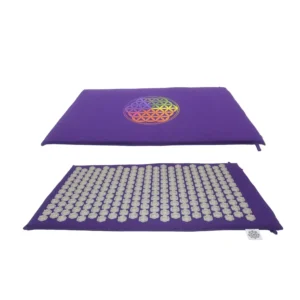 Acupressure Mat Purple With Grey Spike