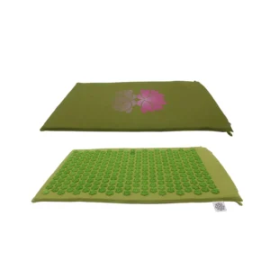 Acupressure/Shakti Mat Olive With Olive Spike (Lotus)