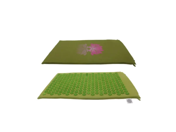 Acupressure/Shakti Mat Olive With Olive Spike (Lotus)