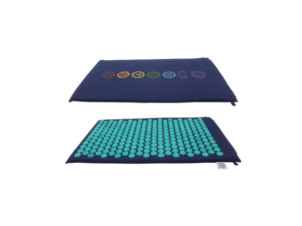 Spike Mat 7 Chakra Print (68 x 42 cm) In Navy Blue - Image 3